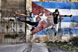 Ballet Revolucion in der Strasse Cardenas